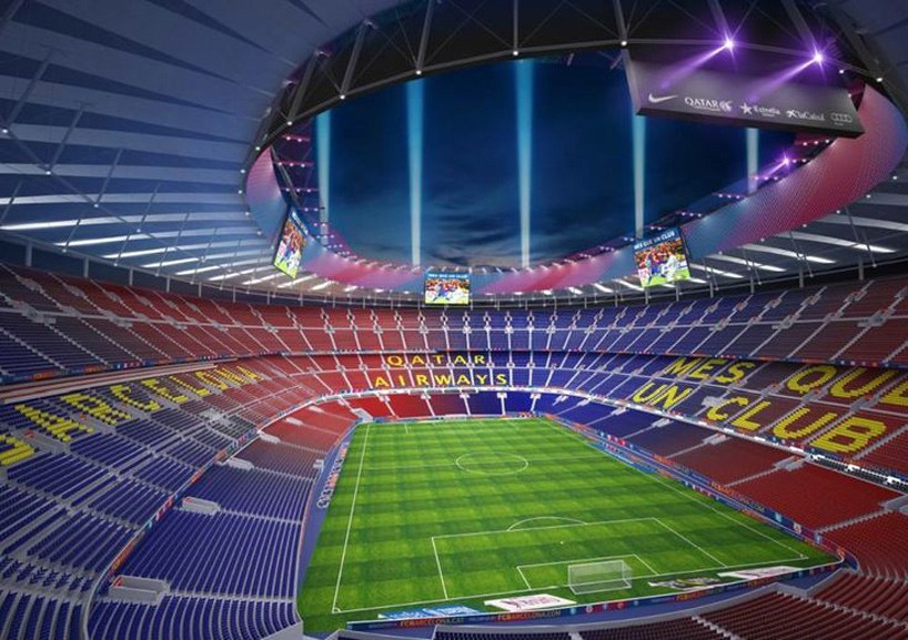 strong shortlist for FC barcelona's camp nou remodeling