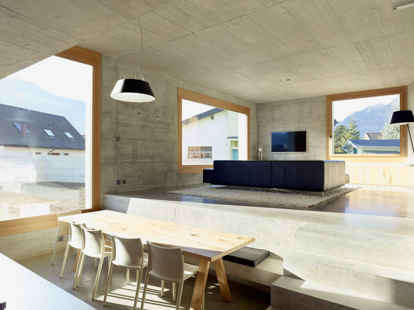 savioz fabrizzi architectes maison fabrizzi conthey switzerland designboom