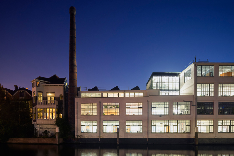 jvantspijker office space steam factory de fabriek van delfshaven rotterdam designboom