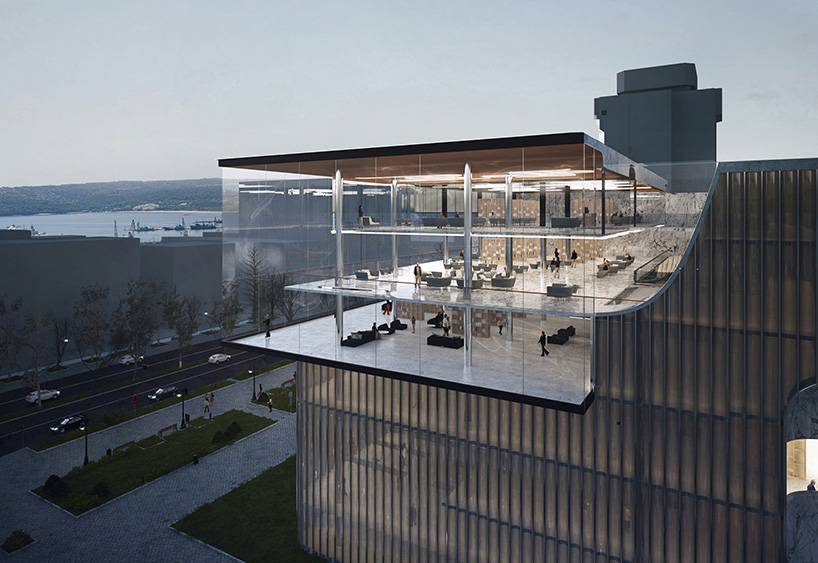 cung architects varna library competition bulgaria designboom