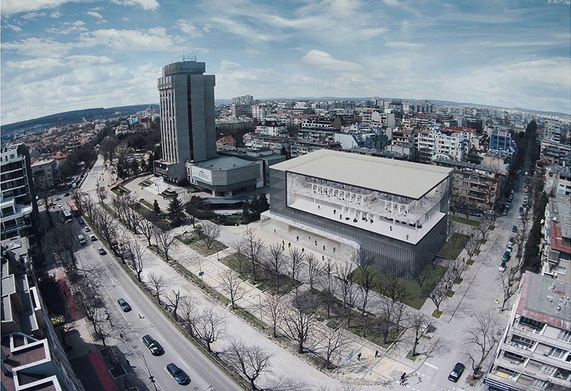 cung architects varna library competition bulgaria designboom
