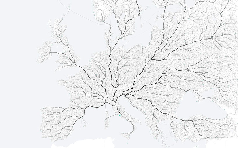 team at moovellab find out if all roads actually do lead to rome