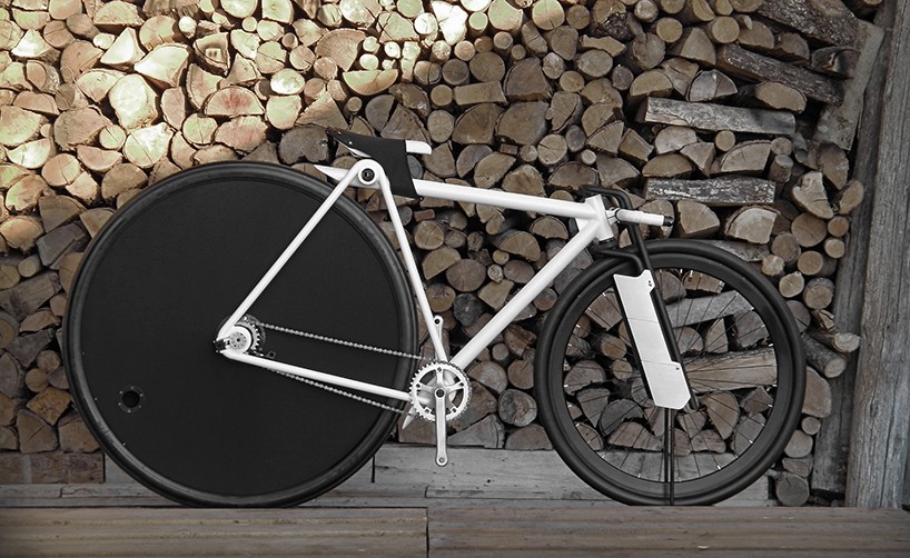 bicycle prototype by paolo de giusti experiments with wheel-ratio ergonomics