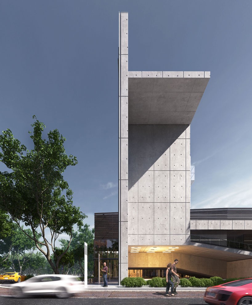 urban office architecture's new jersey church is formed with concrete and glass