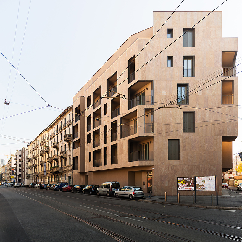 modourbano aligns P17 apartments with milan's urban fabric
