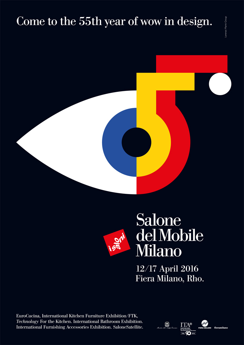 Salone del mobile milano 2016 come to the 55th year of for Milano design 2016
