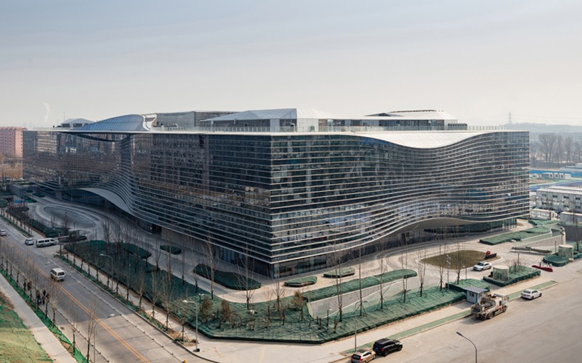 aedas shapes vast beijing office building mimicking the infinity symbol