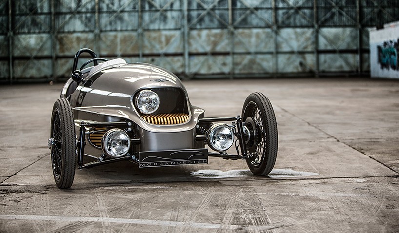 morgan to hand build three-wheel electric vehicle complying with its 1930s flair