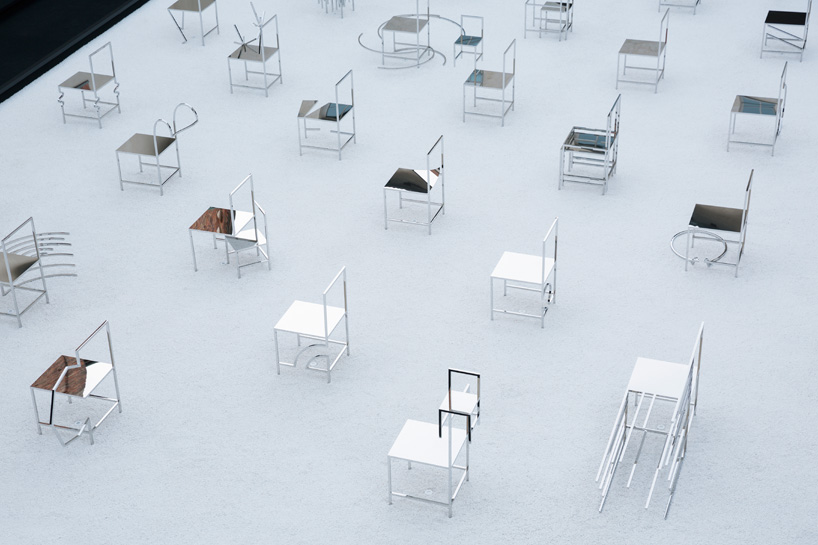 nendo 50 manga chairs milan designboom 03