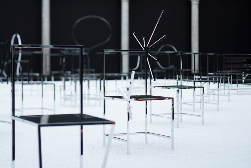 nendo 50 manga chairs milan designboom 06
