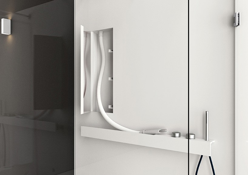 makro life shower system giulio giantruco salone del mobile