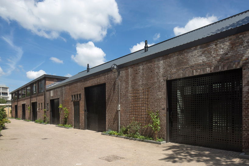 former gearwheel factory in amsterdam converted into loft residences