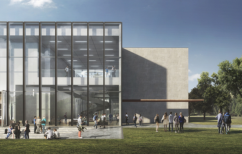 KAAN architecten plans study center for tilburg university in the netherlands