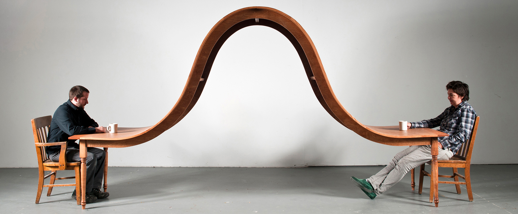 michael beitz turns familiar objects into twisted sculptural scenarios