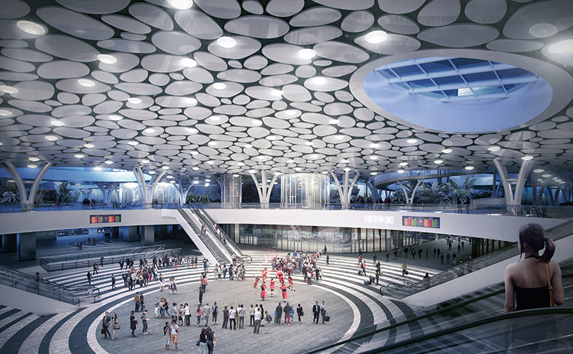 mecanoo plans new kaohsiung station in taiwan