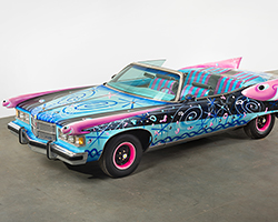 artists engage the automobile at LA's venus gallery