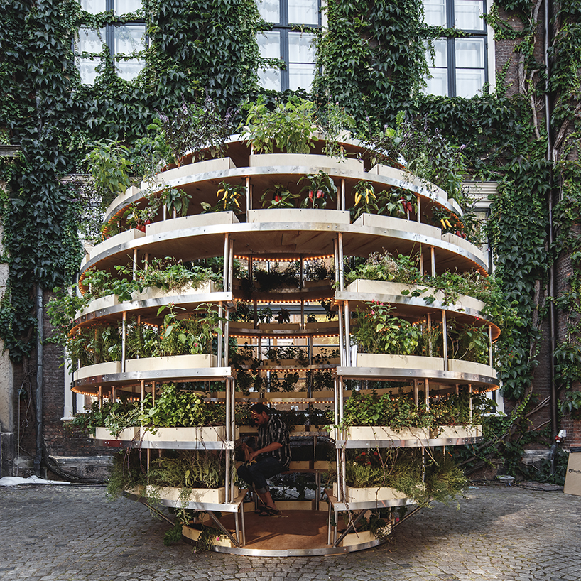 space10 plants spherical, inhabitable 'growroom' in copenhagen