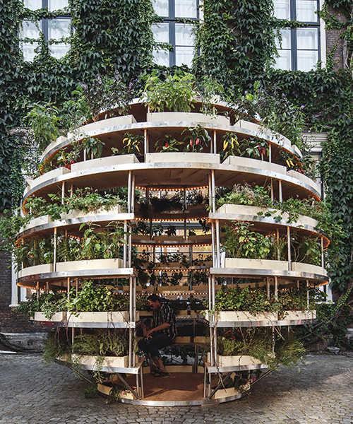 space10 plants spherical, inhabitable 'growroom' in copenhagen