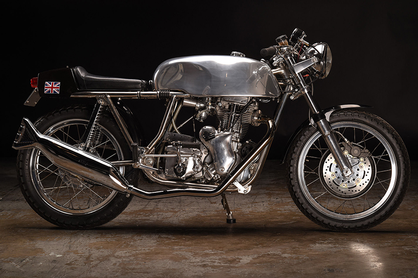 revival cycles’ rickman velocette is a pristine café racer