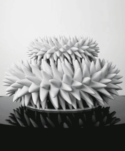 john edmark's 3D printed animated 'blooms' move like magic