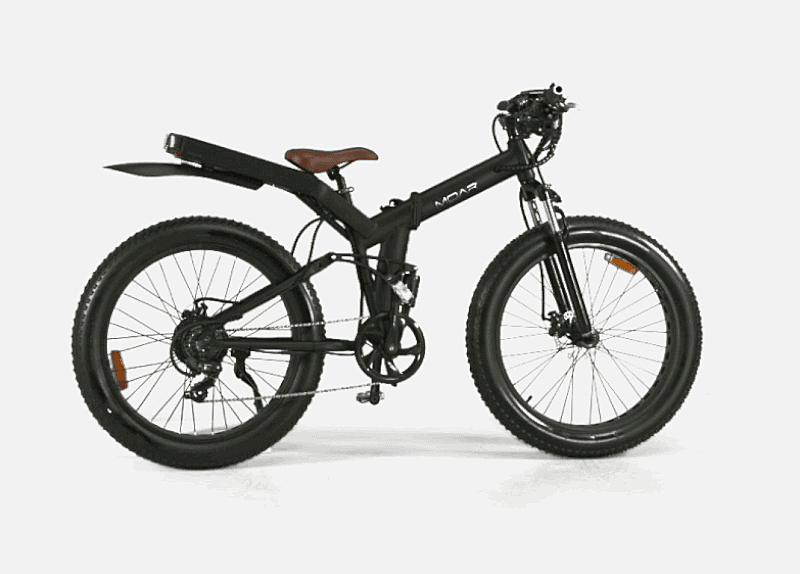 the MOAR foldable ebike packs a serious 750W engine