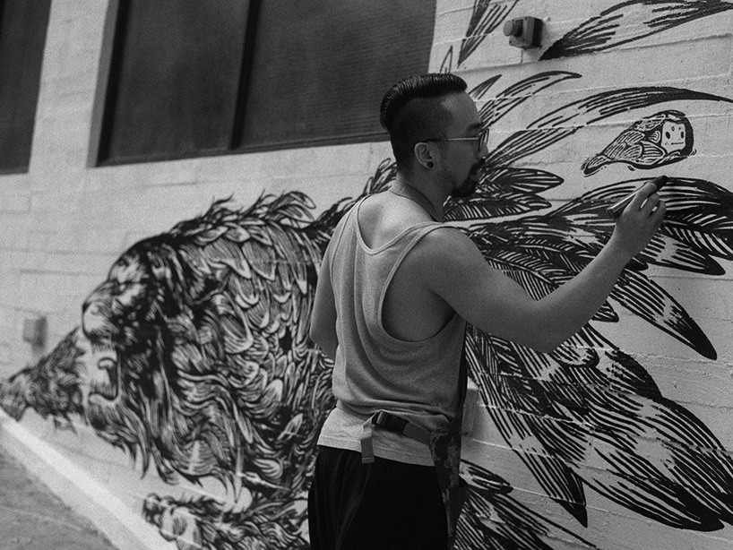 graffiky labs air ink from pollution MIT media labs designboom 02-08-2017