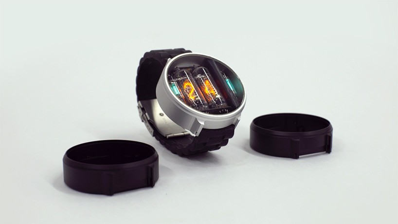 Conheça "NIWA Nixi" um relógio retrô que usa tubos para mostrar as horas