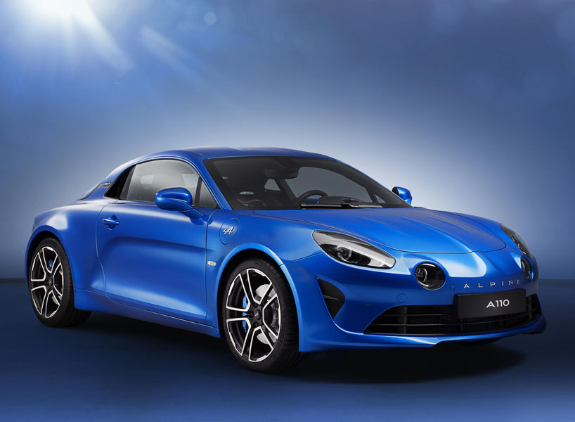 french brand alpine returns with compact A110 sports car