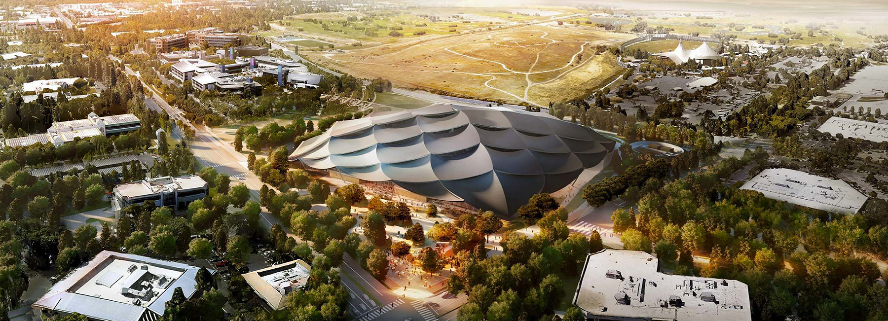 new images reveal the google mountain view campus in california