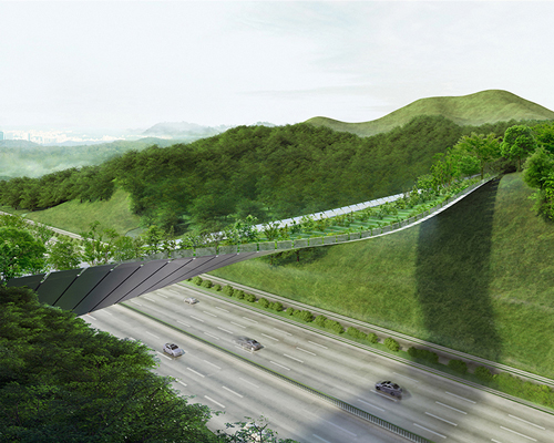 yangjaegogae生态桥获奖者提出了城市生活和韩国野生之间新的联系