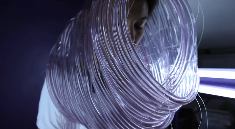 lucy mcrae: fluid textiles in robyn video