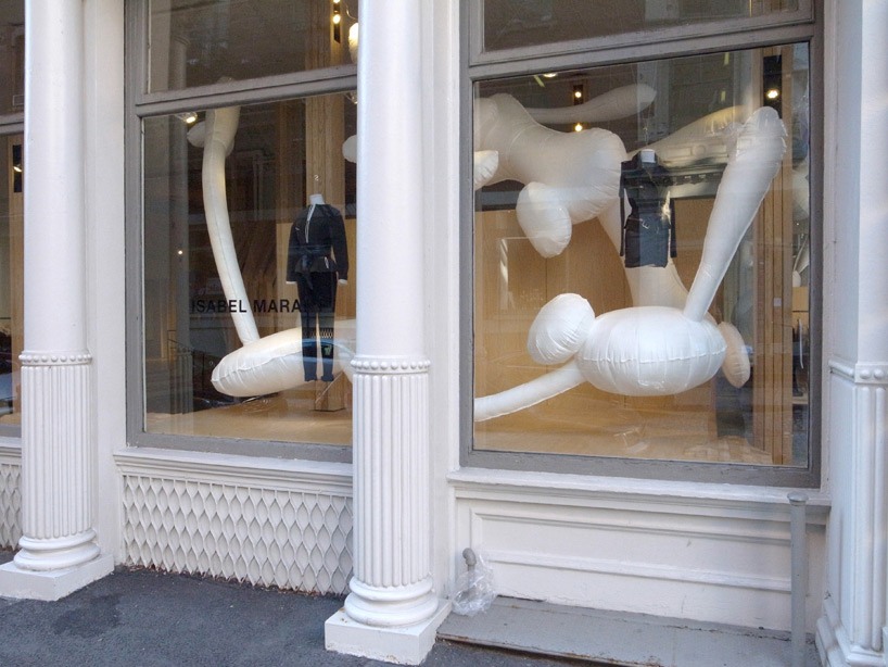 arnold goron: inflated tyvek sculptures