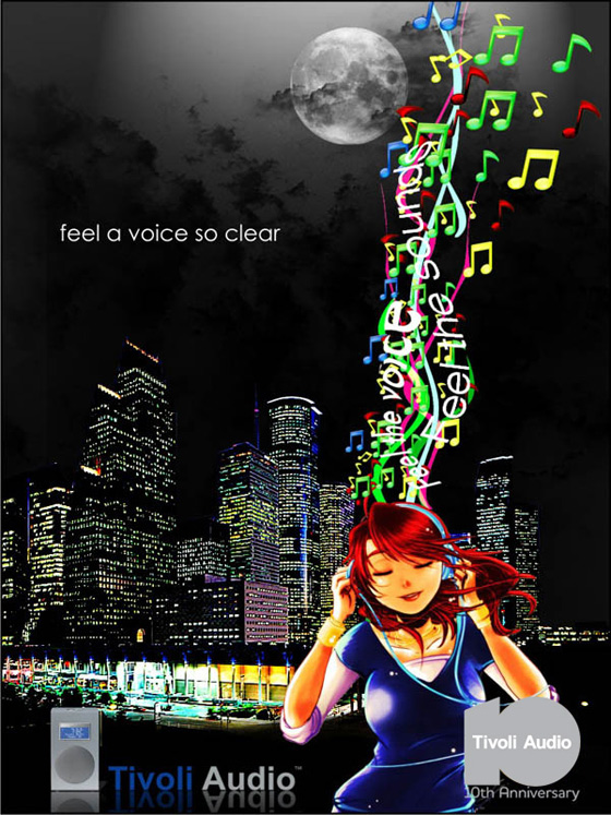 'felt a voice so clear' by rizal dini haqi
