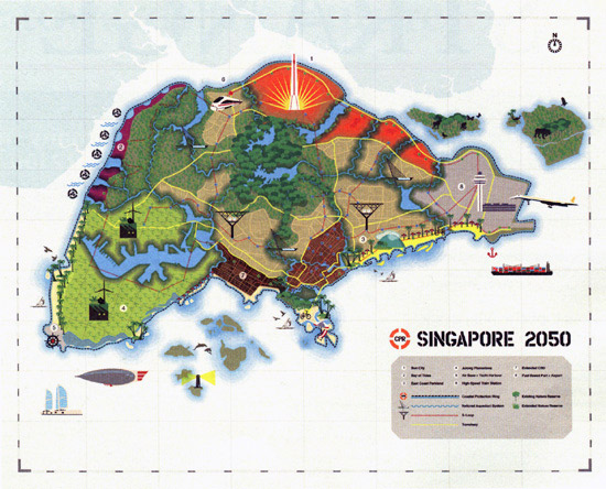 WOHA: masterplan for singapore 2050