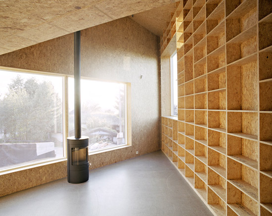 jarmund/vigsnaes architecture: triangle house