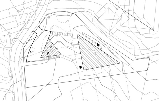 jarmund/vigsnaes architecture: triangle house