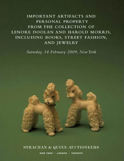 'important artifacts and personal property from the collection of lenore doolan and harold morris' by leanne shapton