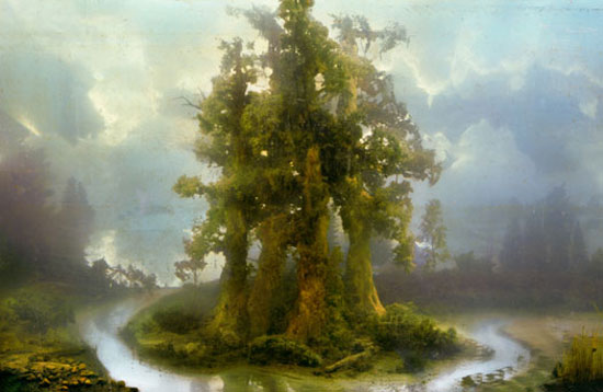 landscapes by kim keever