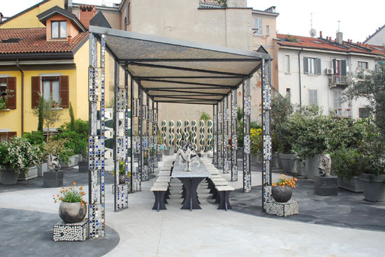 kris ruhs: 'the sculptural terrace' at carla sozzani gallery, milan