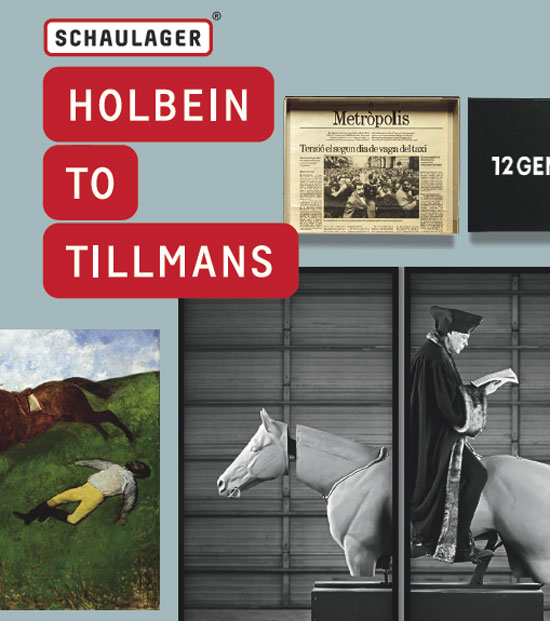 'holbein to tillmans' exhibition at schaulager