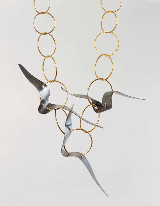dorothea pruhl: 'necklaces' exhibition at the international design museum, munich
