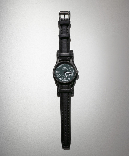 'IQ watch'  and 'modular' by rolf sachs at aram gallery
