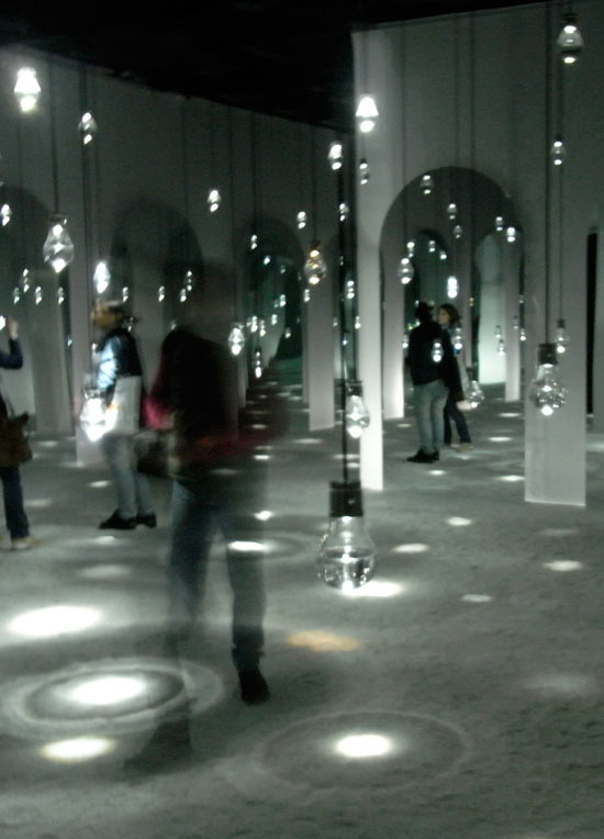 toshiba lighting systems at milan design week 09