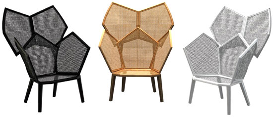 philippe bestenheider: 'lui 5' armchair for fratelli boffi at milan design week 09