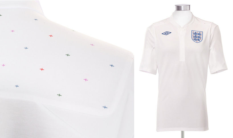 peter saville x umbro  : new england home kit