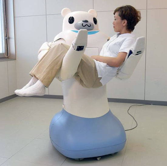 RIBA robot nurse bear