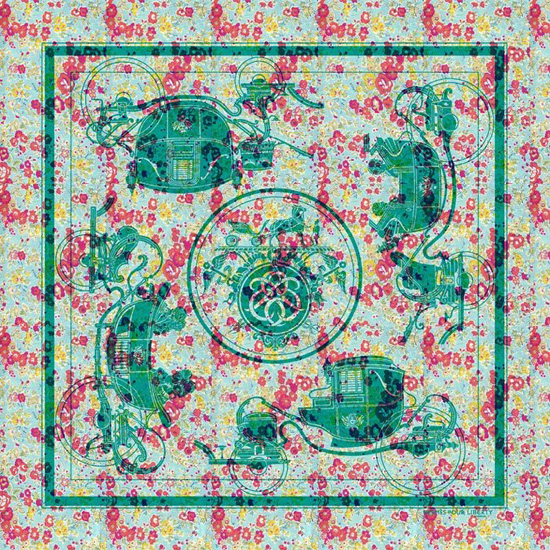 hermes liberty scarf