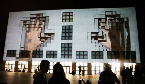 daniel rossa X urbanscreen: 555 kubik