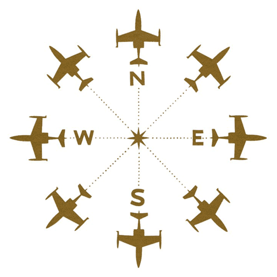vintage airline logos