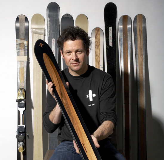 simon jacomet of zai ski, sport designer